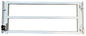 Residential Window Bar Hinged Security Fits up to 26"W x 23"H Window 3 bar E23325