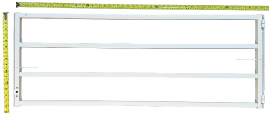 Residential Window Bar Hinged Security Fits up to 78"W x 28"H Window