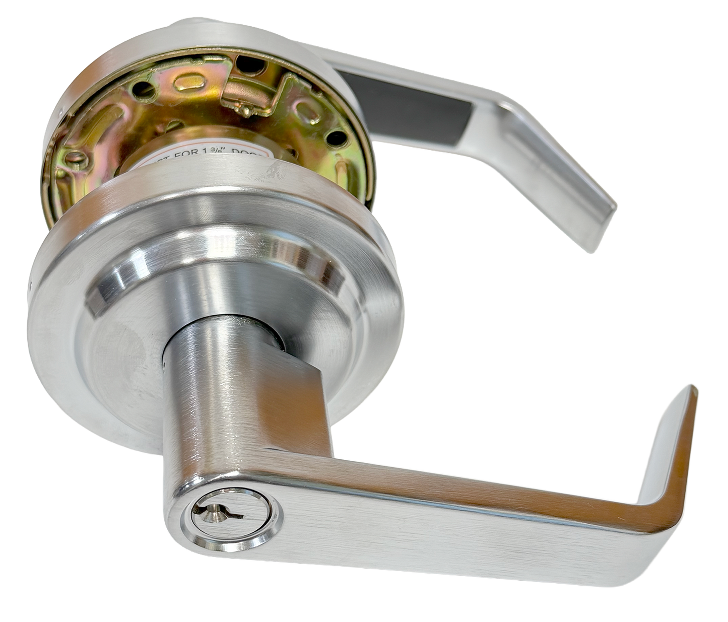 LSDA Grade 2 Leverset 800 Series 'Vancouver'. Entrance. SC4 Keyway. Finish 26D (Satin Chrome). With Clutch. 1