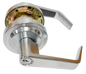 LSDA Grade 2 Leverset 800 Series 'Vancouver'. Entrance. SC4 Keyway. Finish 26D (Satin Chrome). With Clutch. 1