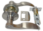 LSDS Grade 3 Leverset 50 Series. Privacy. LA Design. Both Handed. Satin Nickel Finish. 1