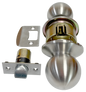 LSDA Grade 3 Knobset 10 Series. Passage. Satin Stainless Finish. 1