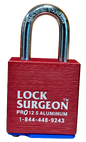 Pro 12 5 Aluminum 5/16" Hardened stainless steel shackle 1