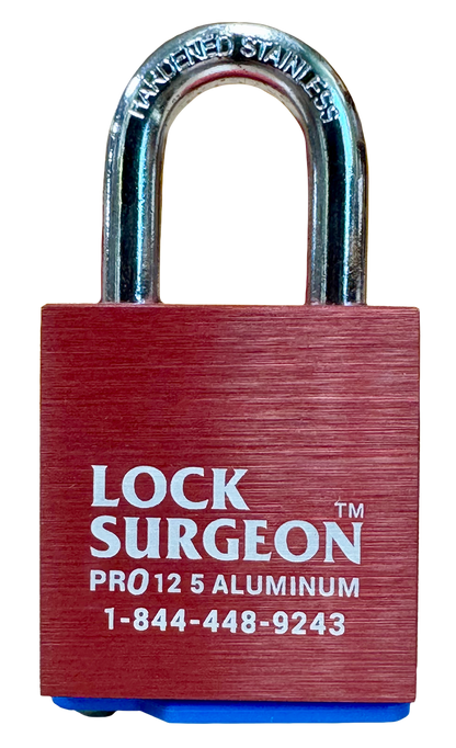 Pro 13 5 American and Master Keyways 3/8" Hardened stainless steel shackle 6061 Aircraft grade aluminum body Weather resistant _ Pro 13 5 Aluminum