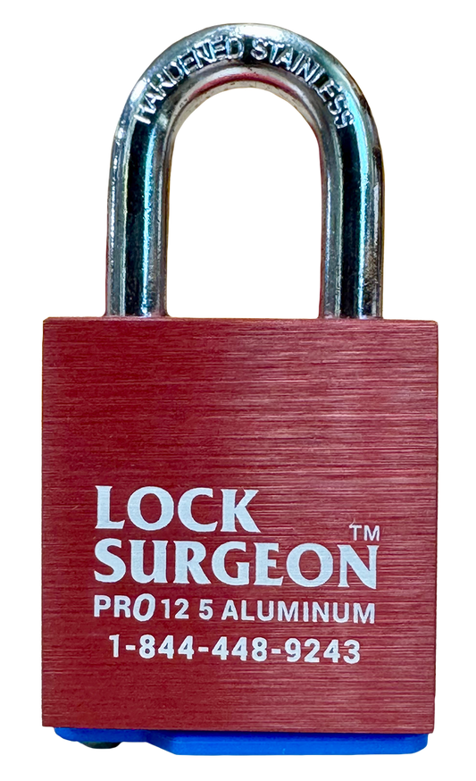 Pro 13 5 American and Master Keyways 3/8" Hardened stainless steel shackle 6061 Aircraft grade aluminum body Weather resistant _ Pro 13 5 Aluminum