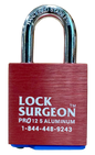 Pro 13 5 American and Master Keyways 3/8" Hardened stainless steel shackle 6061 Aircraft grade aluminum body Weather resistant _ Pro 13 5 Aluminum