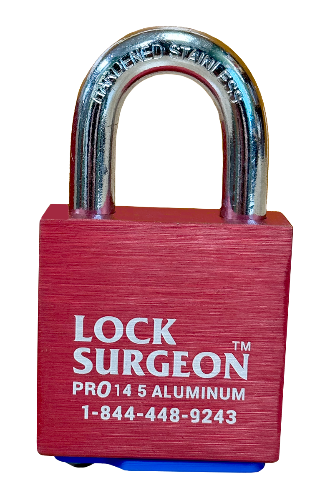 Pro 14 5 Aluminum 7/16" Hardened stainless steel shackle 1