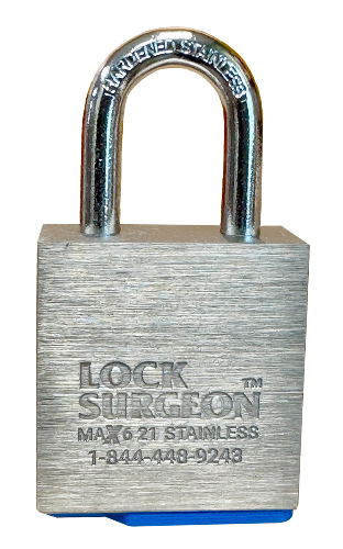 Max Stainless 6 21  5/16" hardened stainless steel shackle 1