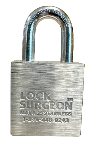 Max Stainless 6 25  3/8" hardened stainless steel shackle 1