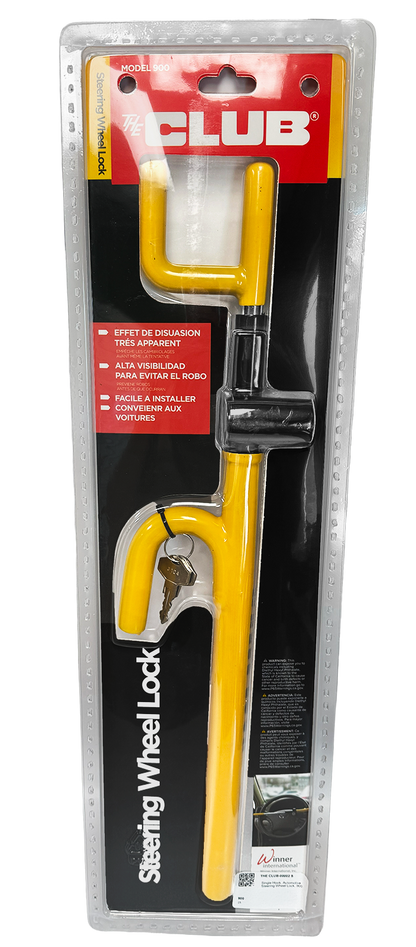 Club 900 Single Hook Automotive Steering Wheel Lock 2