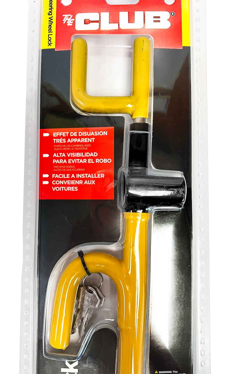 Club 900 Single Hook Automotive Steering Wheel Lock 4