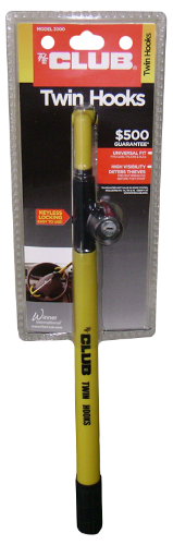 Club 3000 Twin Hook Automotive Steering Wheel Lock 2