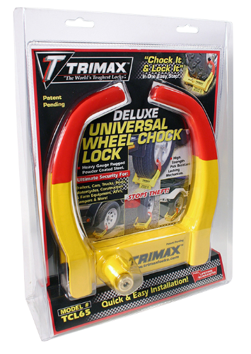 Deluxe Universal Wheel Chock Lock 1