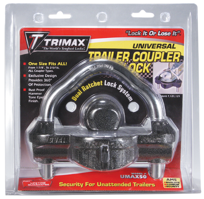 Universal Die Cast Dual Locking Coupler Lock 9/16" 3