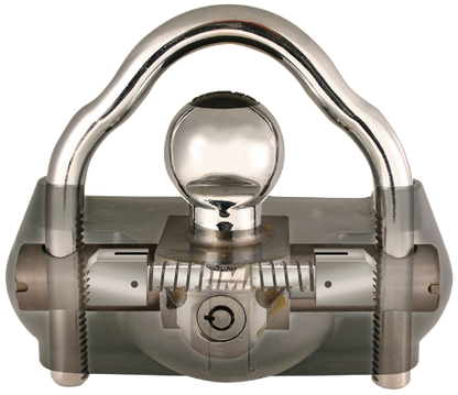 TRIMAX-073 Premium Universal Solid Hardened Steel Coupler Lock 2