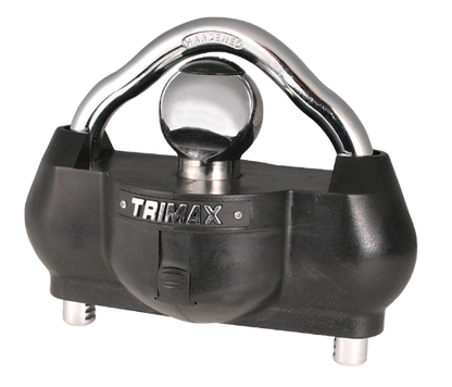TRIMAX-073 Premium Universal Solid Hardened Steel Coupler Lock 1
