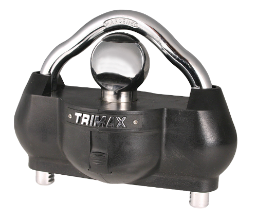 TRIMAX-073 Premium Universal Solid Hardened Steel Coupler Lock 1