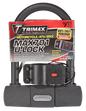MAX Security U-Shackle Lock 3-1/2" X 5-1/2" w/ 15mm Shackle