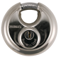 Stainless Steel 70mm Round Keyed Padlock 1