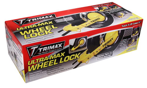 Adjustable Wheel Lock Fits Nearly All 10" to 18" Wheels 2