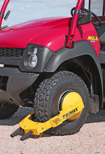 Adjustable Wheel Lock Fits Nearly All 10" to 18" Wheels 4