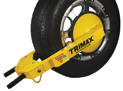 Adjustable Wheel Lock Fits Nearly All 10" to 18" Wheels 5
