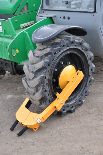 Adjustable Wheel Lock Fits most 10" to 18"Wheels Inc Padlock 3